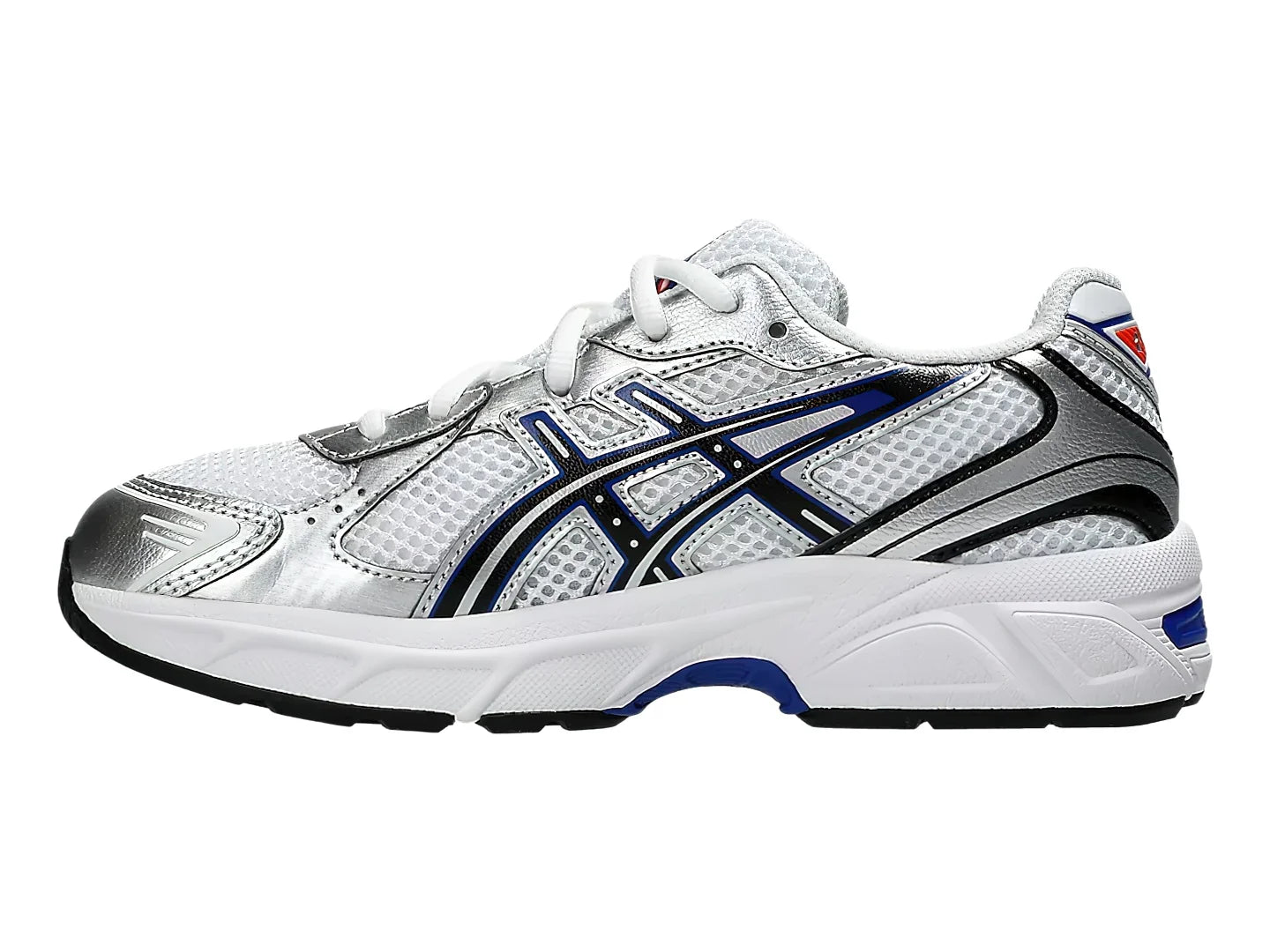 Tenis ASICS GEL 1130 Blanco y Azul para Niño
