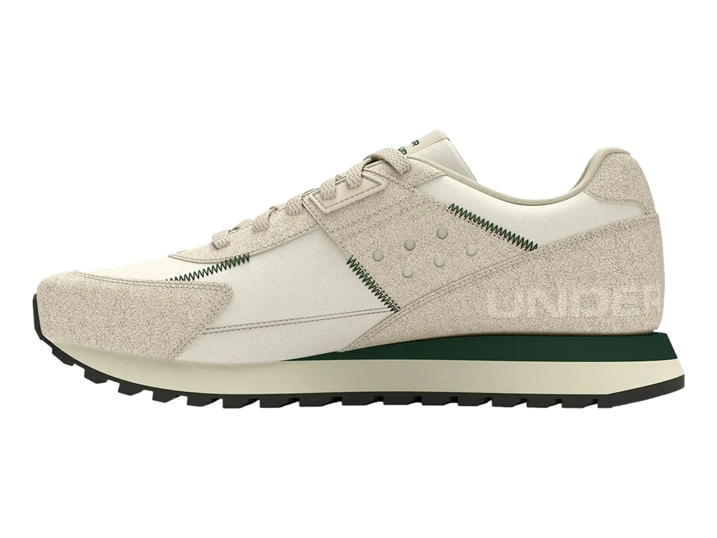 Tenis Under Armour Essential Runner Blanco Piedra para Hombre