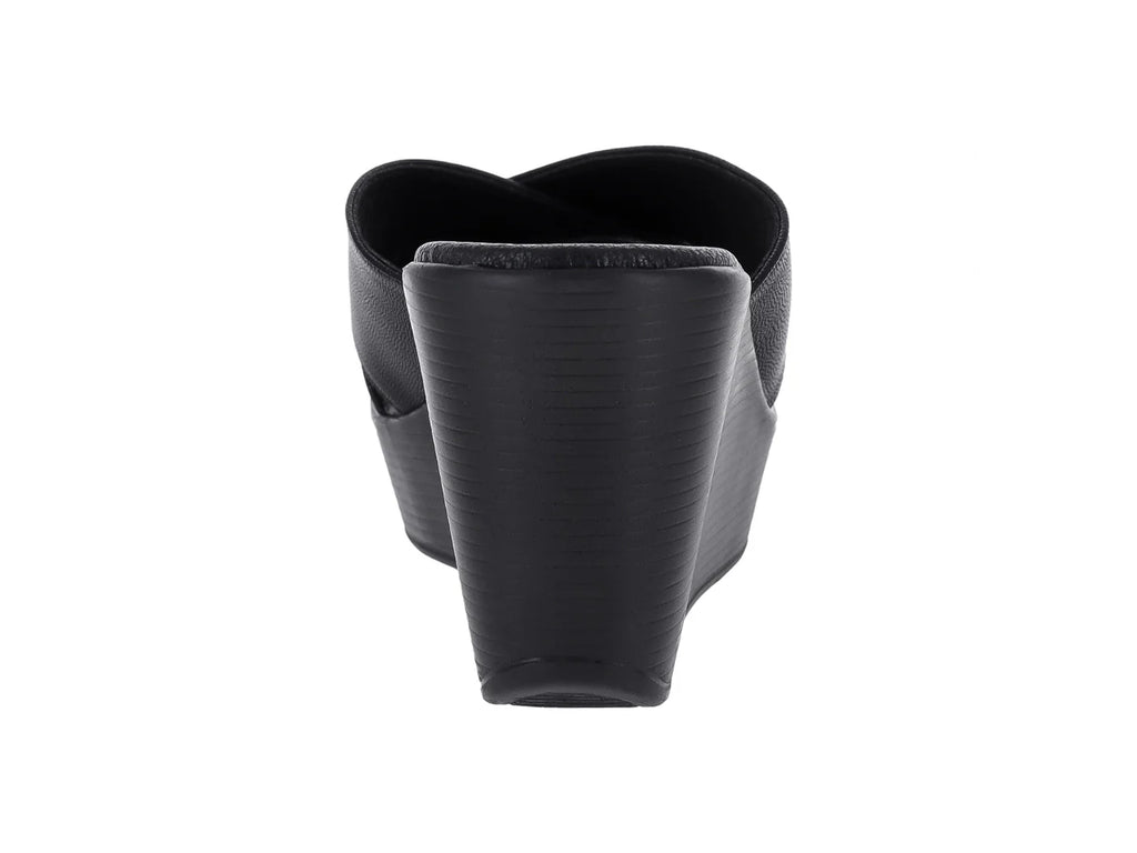 Sandalias Luna Rosa de Plataforma Negro para Mujer