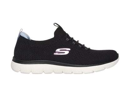 Tenis Skechers Summits Negro Multicolor para Mujer
