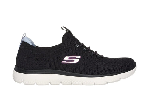Tenis Skechers Summits Negro Multicolor para Mujer