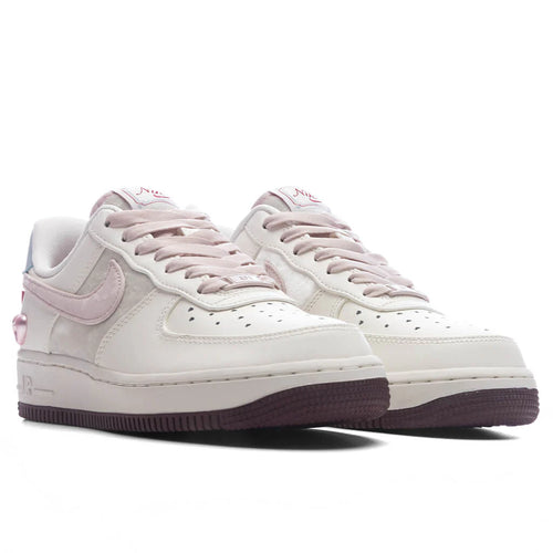 Womens Air Force 1 07 Valentines Day Sail Silt Red Light Armory Blue