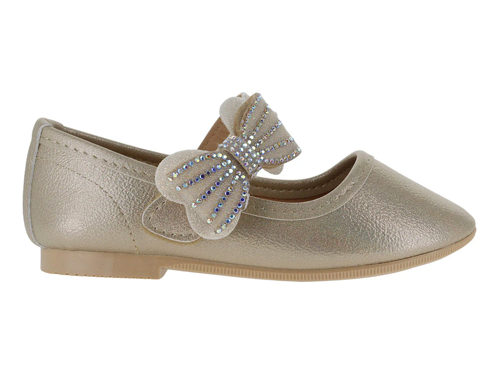 Zapatos Ballerinas 4EVER Platina para Niña