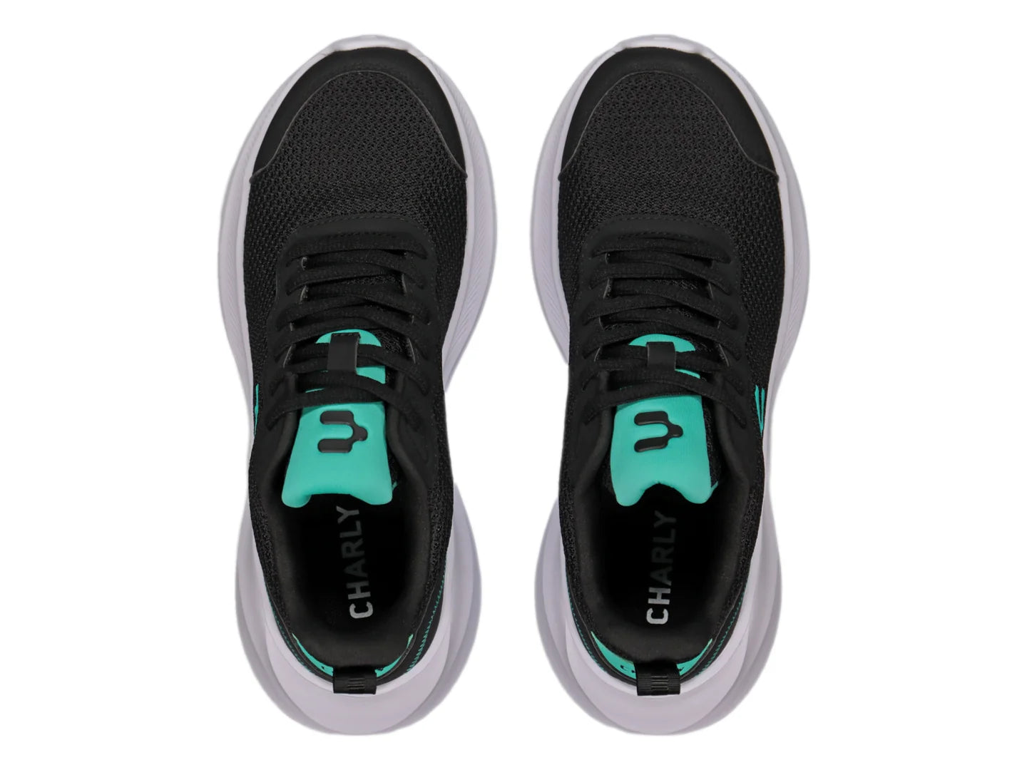 Tenis Charly Negro con Aqua para Mujer