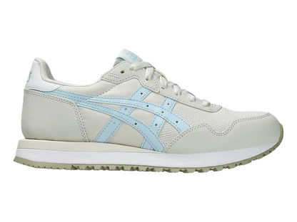 Tenis ASICS Tiger Runner LL Crema y Azul Claro para Mujer