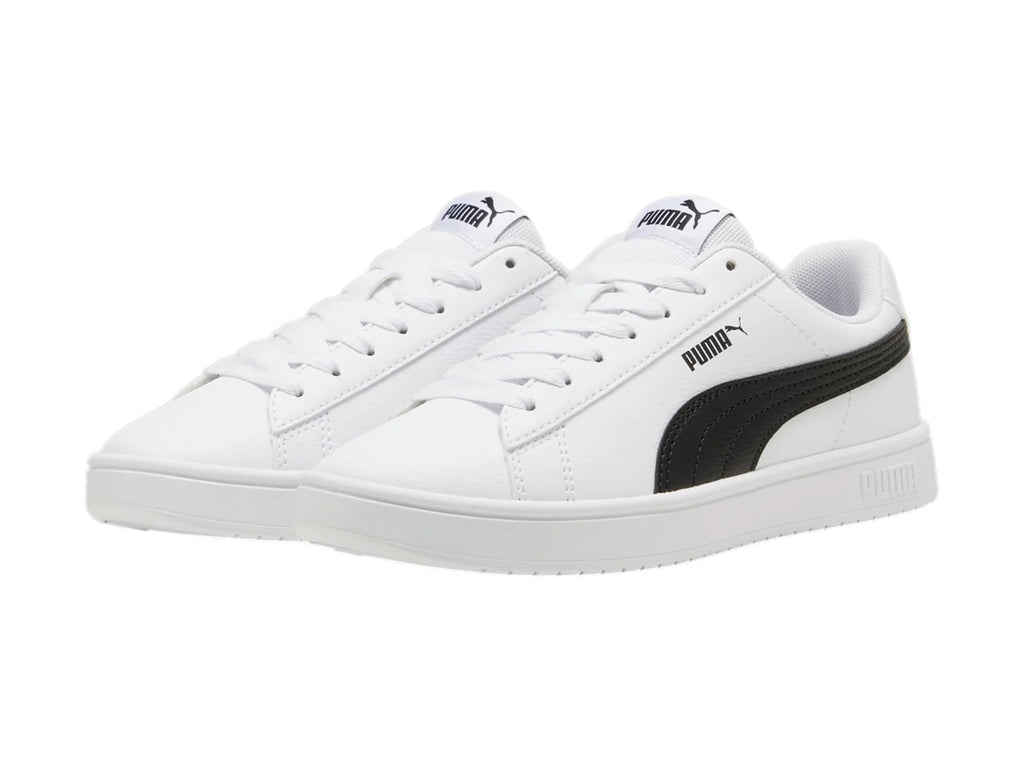 Tenis PUMA Rickie Classic Blanco y Negro para Niño