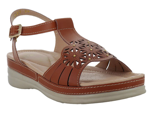 Sandalias Luna Rosa Tan para Mujer