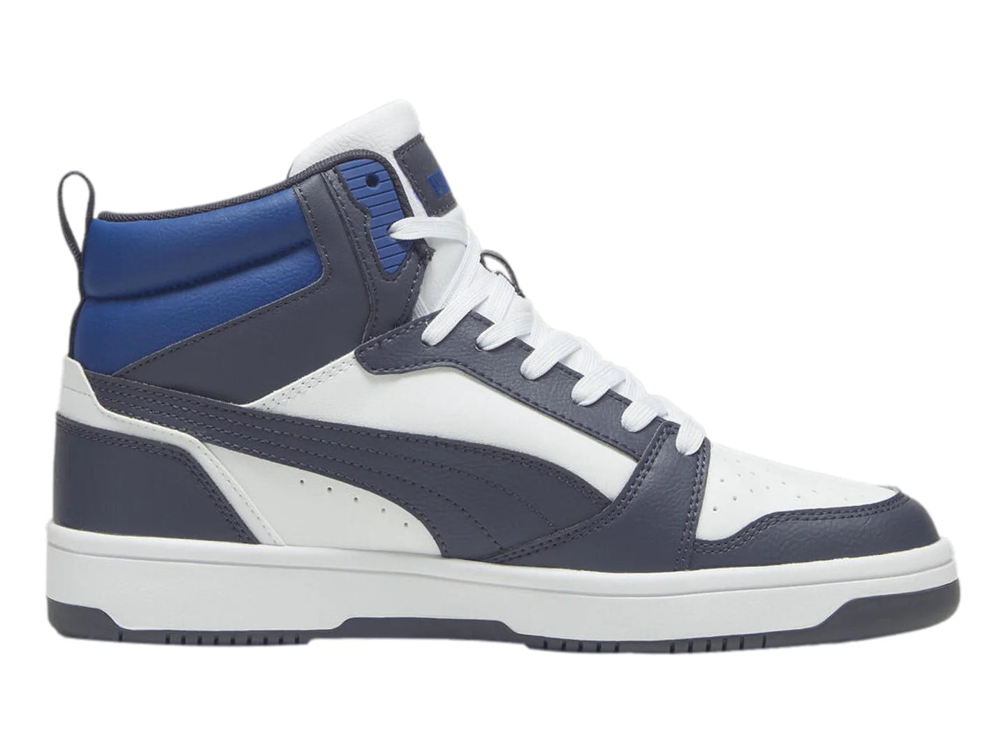 Tenis PUMA Rebound V6 Gris y Azul para Hombre