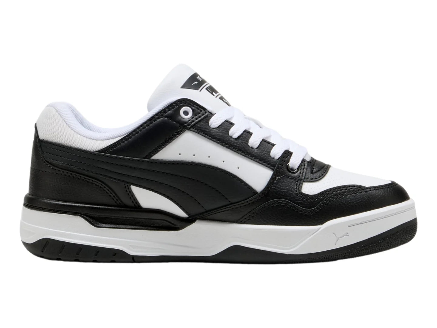 Tenis PUMA Rebound Retro Blanco y Negro para Hombre