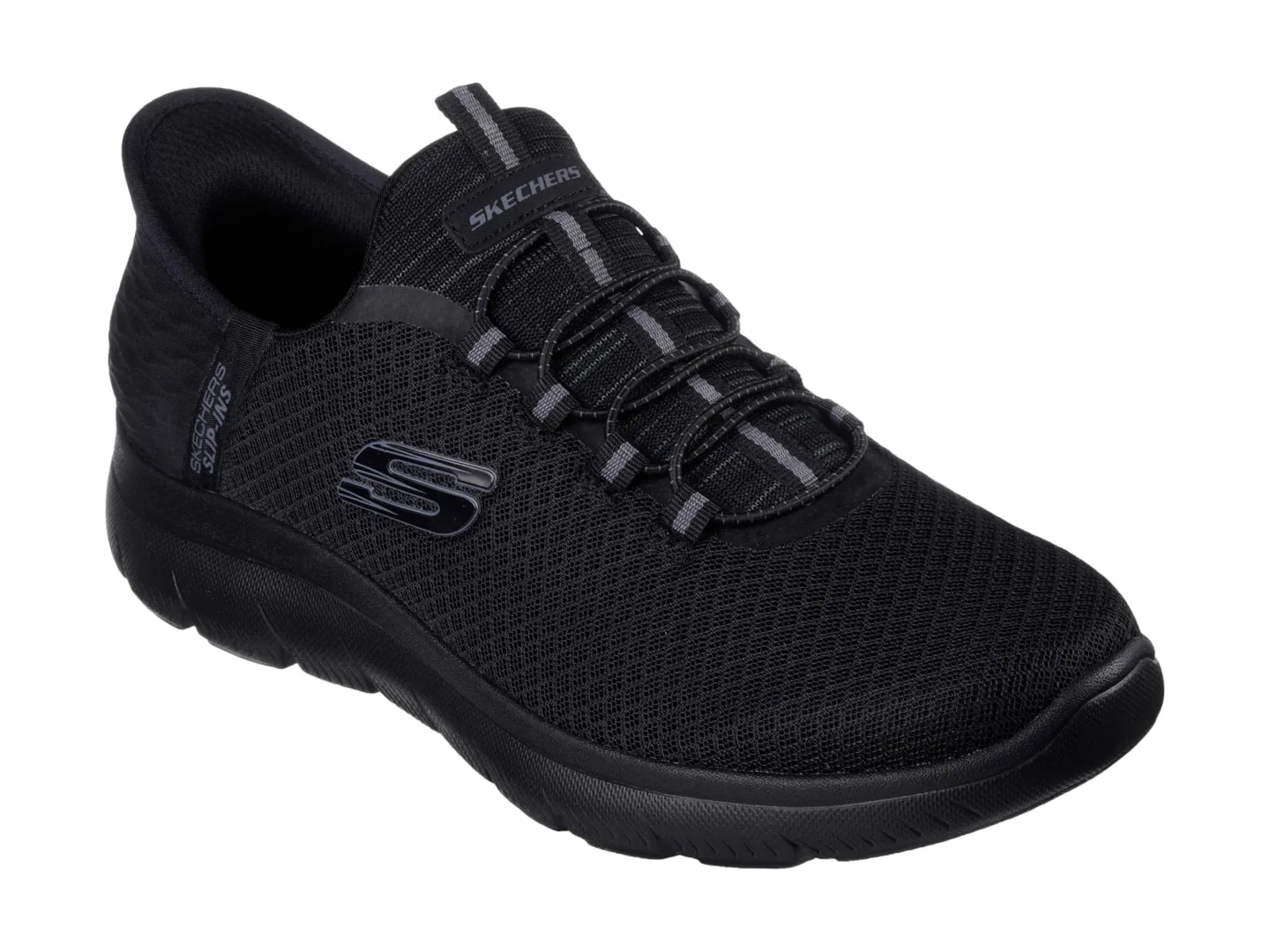 Tenis Skechers Mens Sport Negro para Hombre