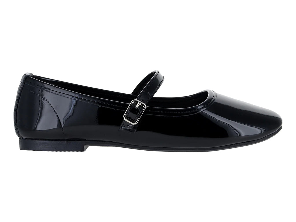 Ballerinas ROZE de Charol Negro para Mujer