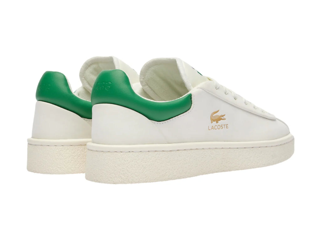Tenis Lacoste Baseshot 223 Blanco y Verde para Mujer