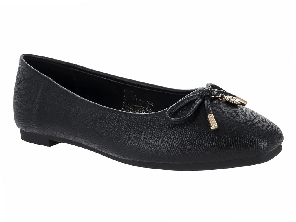 Zapatos Planos ROZE Negro para Mujer
