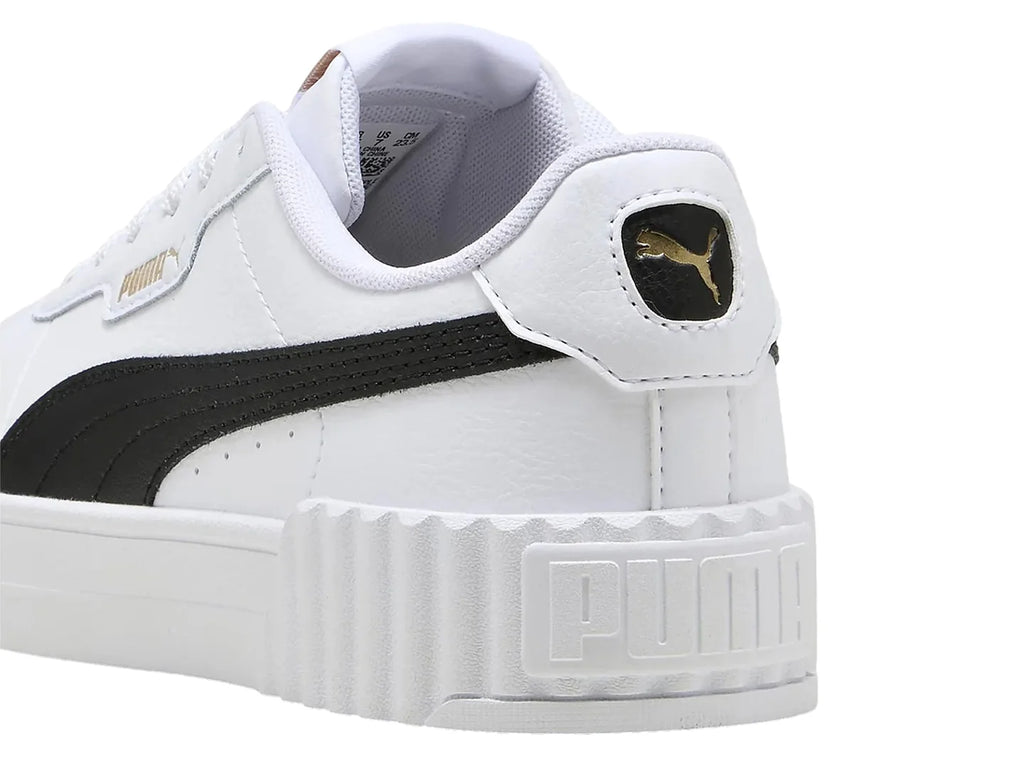 Tenis PUMA Carina 30 Blanco y Negro para Mujer