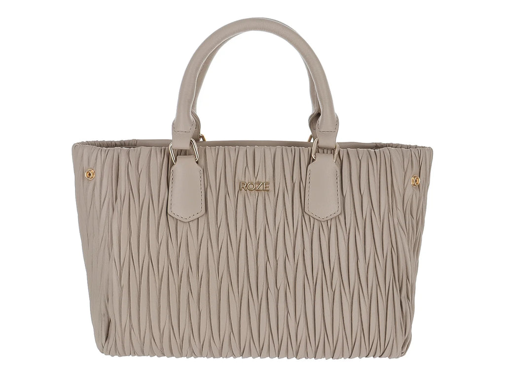 Bolsa de Hombro ROZE Color Nude para Mujer