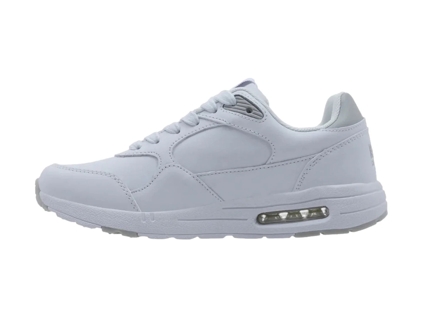 Tenis K Swiss Maxwell V Blanco y Gris para Mujer