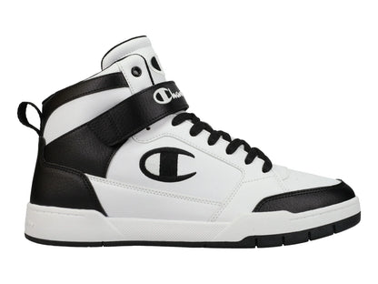 Tenis Champion Arena Power Hi Blanco y Negro para Hombre