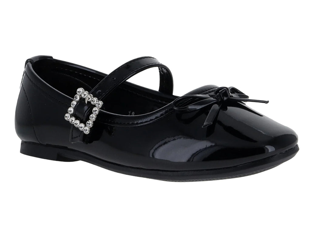 Zapatillas ROZE Charol Negro para Niña
