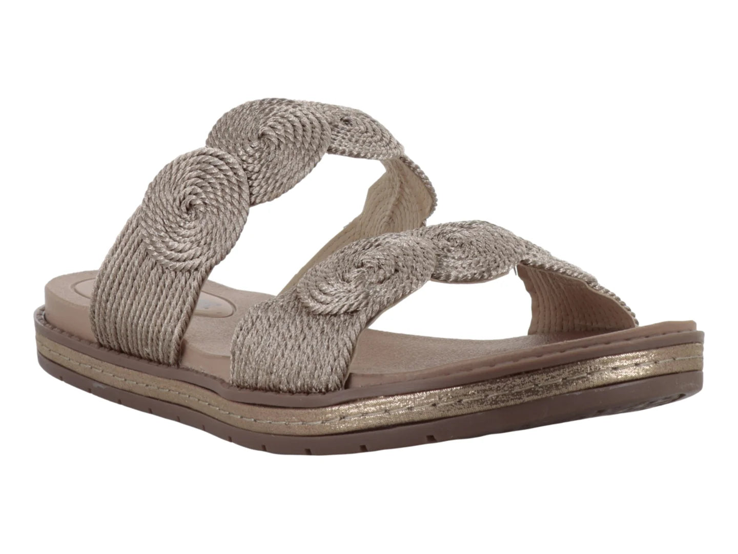 Sandalias Nomadas Color Bronce para Mujer