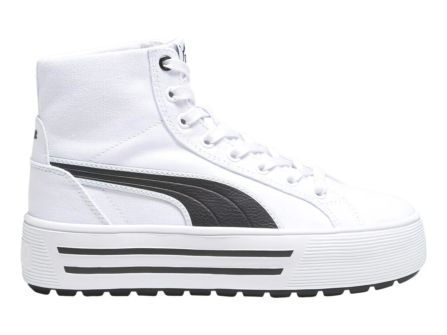 Tenis PUMA Kaia 20 Mid Blanco y Negro para Mujer