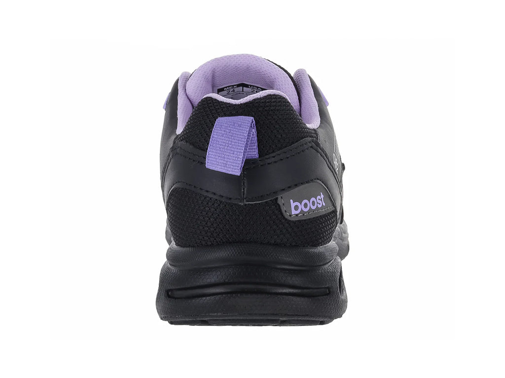 Tenis BOOST Negro y Lila para Mujer