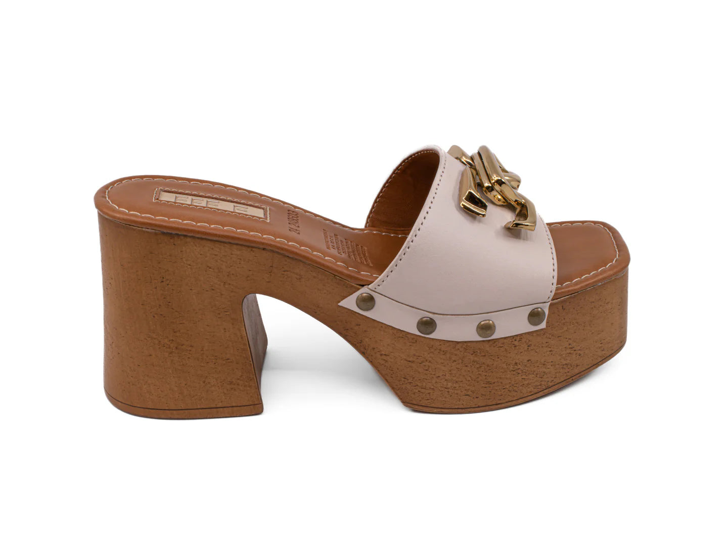 Sandalias de Plataforma EFE Beige para Mujer
