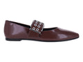Zapatos Planos Moleca Color Chocolate para Mujer