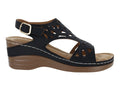 Sandalias Confort Torrente Negro para Mujer