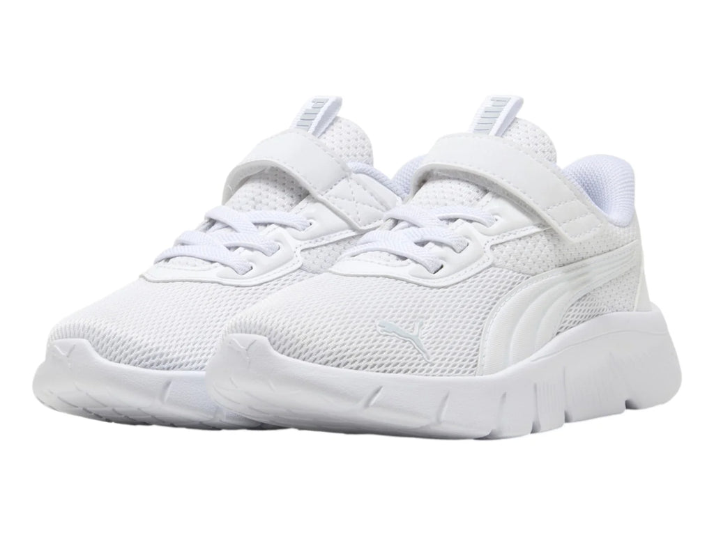 Tenis PUMA FlexFocus Modern AC Blanco para Niño