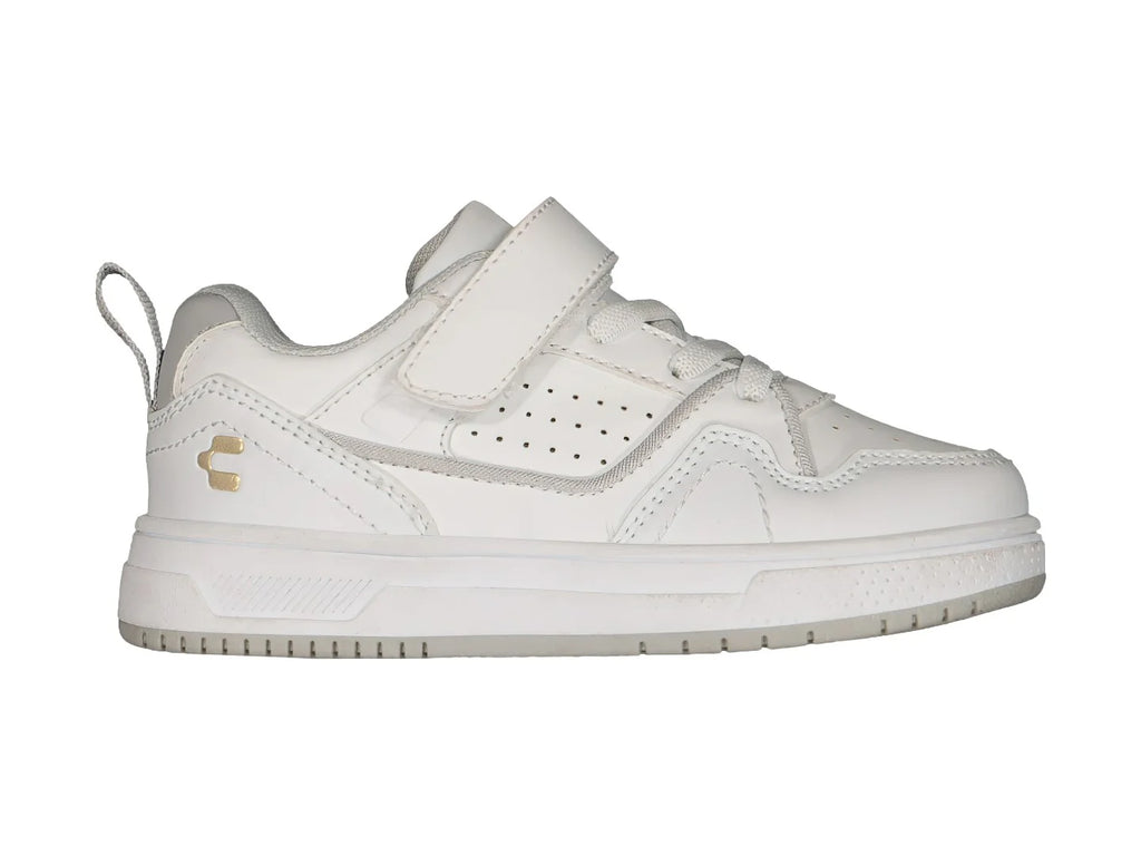 Tenis Charly Blancos con Oro para Niña