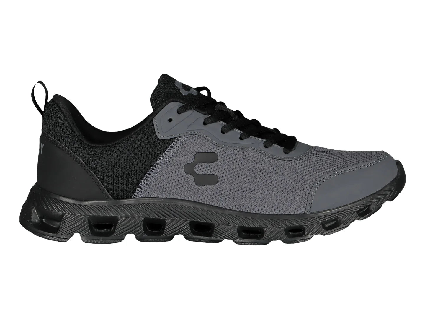 Tenis Charly Negro y Gris Oxford para Hombre