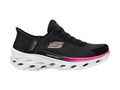 Tenis Skechers Sport Negro con Rosa para Mujer