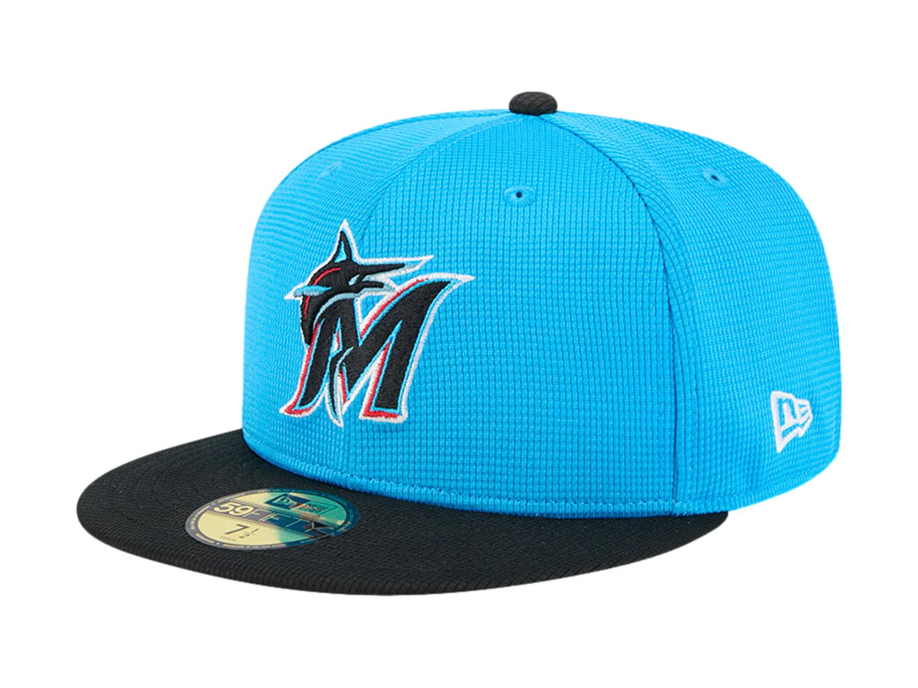 Gorra New Era Miami Marlins Negro para Hombre