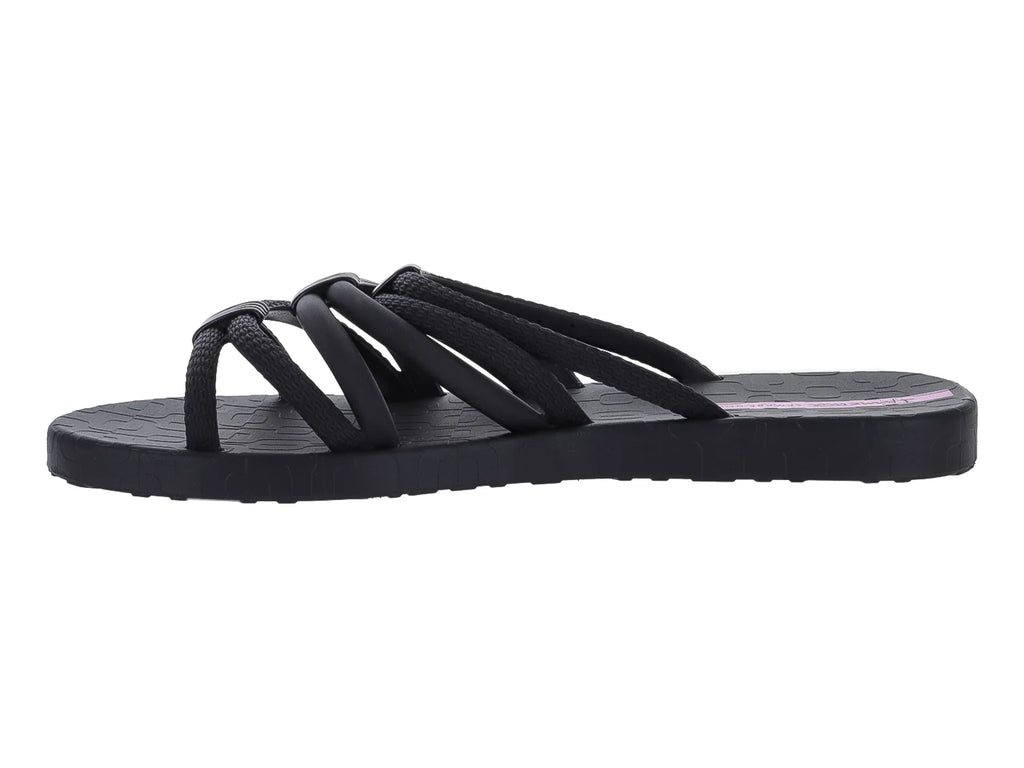 Sandalias Ipanema Negro Lila para Mujer