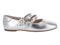 Zapatos Flats Molekinha Plata para Niña