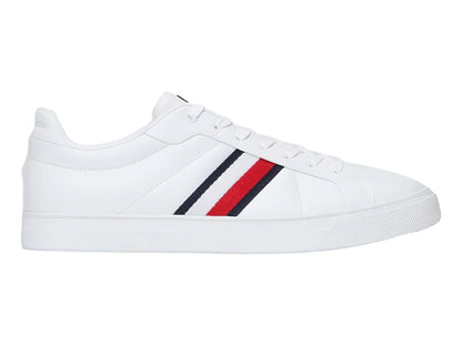 Tenis Tommy Hilfiger Icon Court Leather Blancos para Hombre