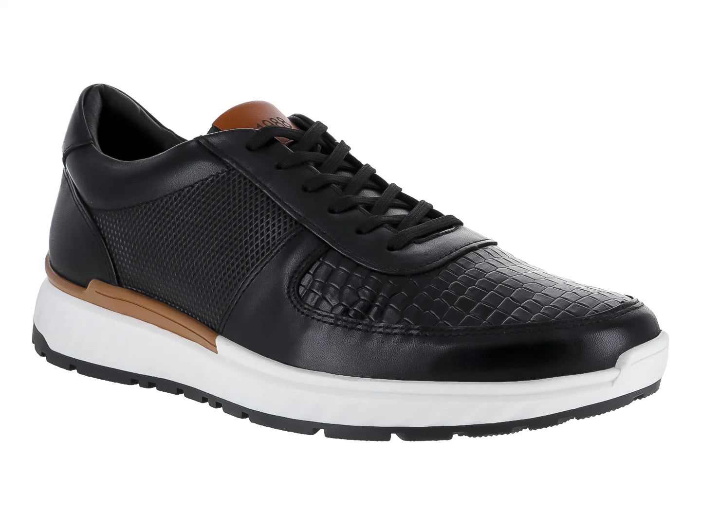 Zapatos Casuales Gino Cherruti Negro y Canela para Hombre