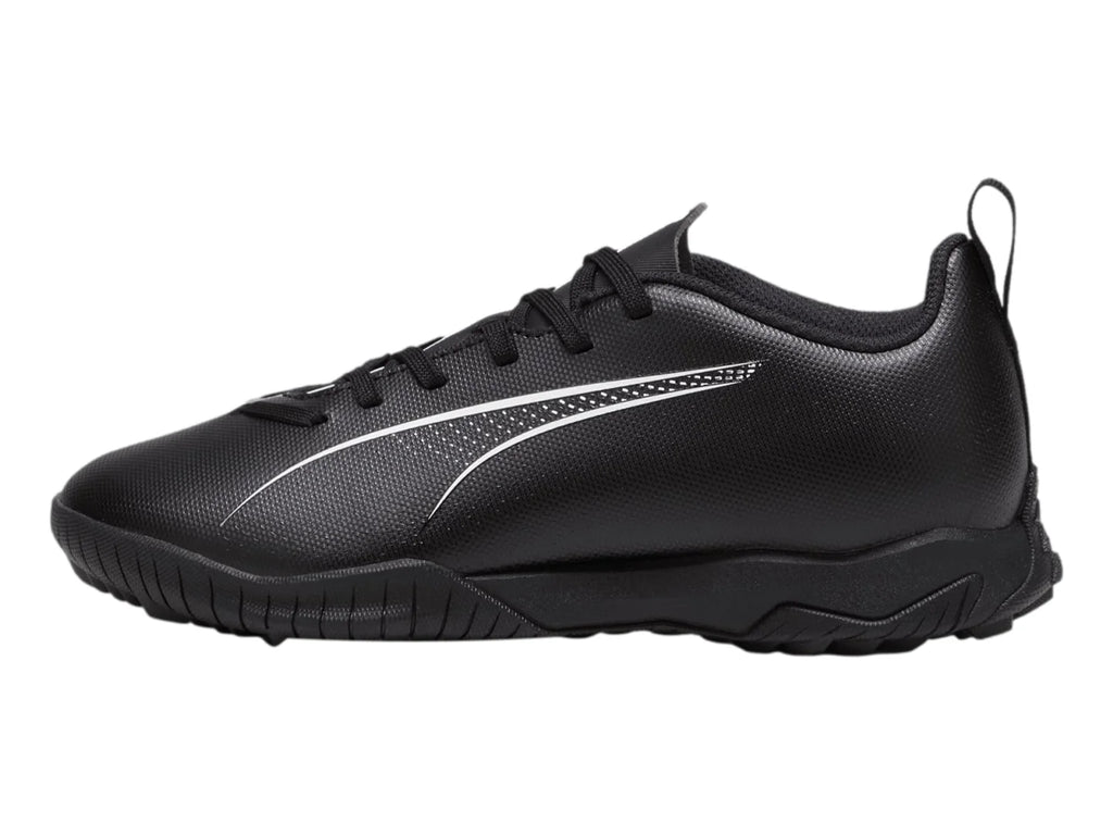 Tenis de Fútbol PUMA Ultra 5 Play Negro y Blanco para Niño