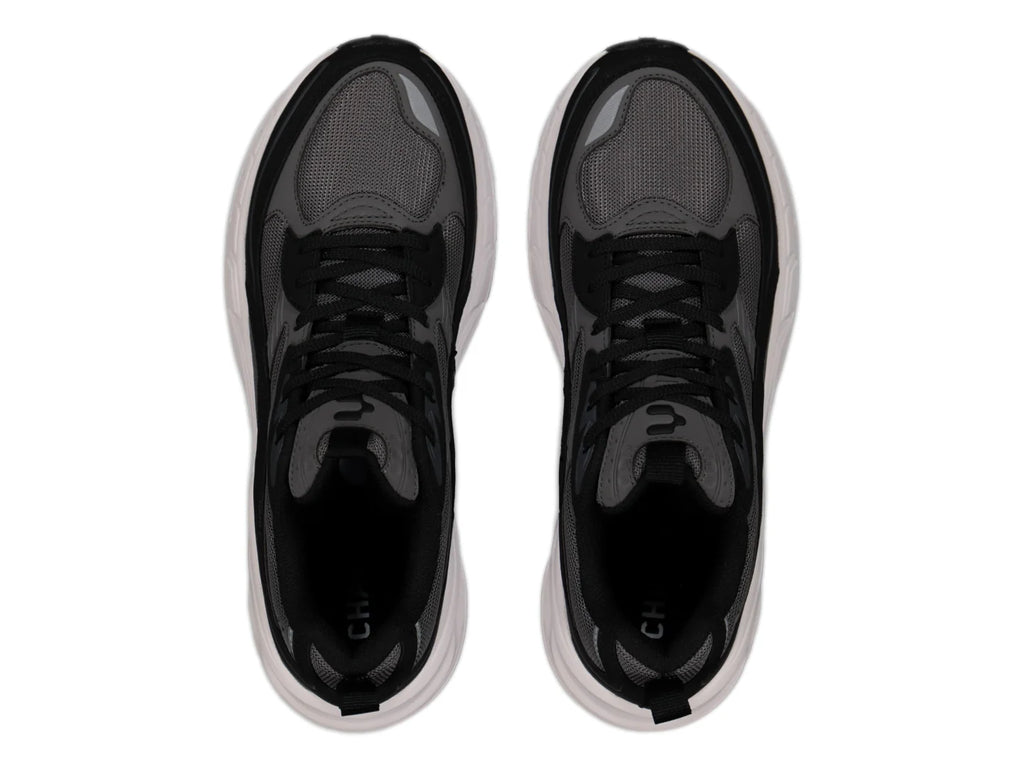 Tenis Charly Fashion Sport Negro y Blanco para Hombre
