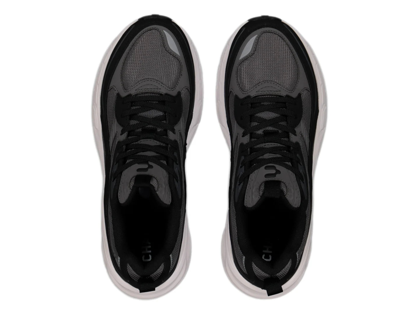 Tenis Charly Fashion Sport Negro y Blanco para Hombre