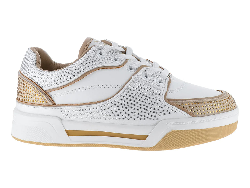 Tenis ATOK Blanco y Beige para Niña