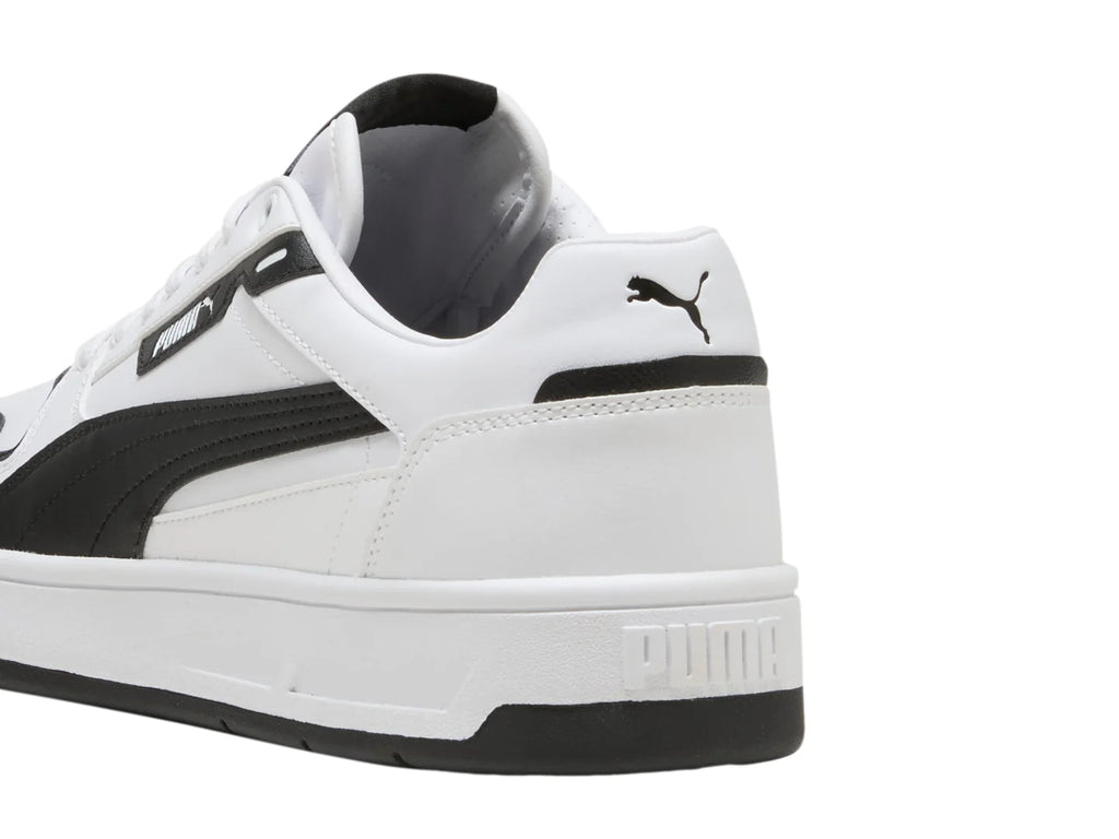Tenis PUMA Court Classic Street Blanco y Negro para Hombre