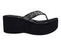 Sandalias SARY Plataforma Negro para Mujer