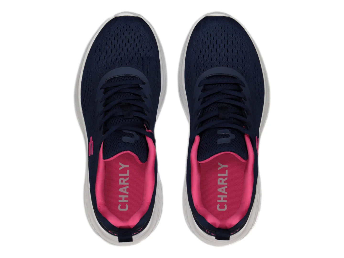 Tenis Charly Azul Marino y Fucsia para Mujer