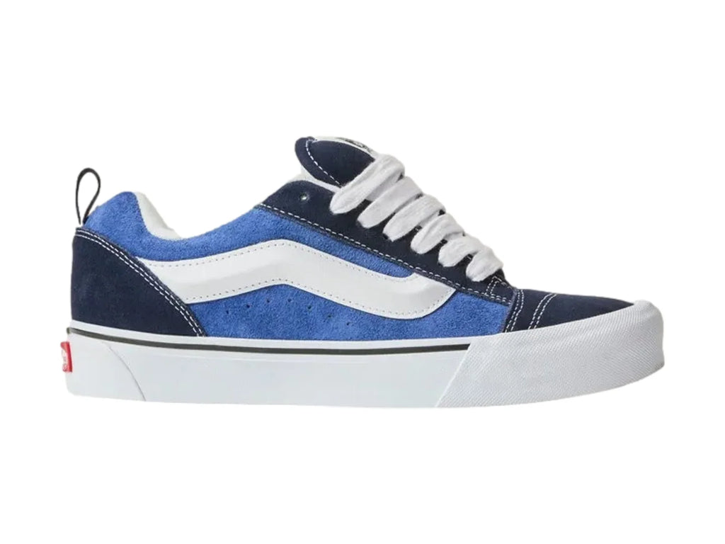Tenis Vans Knu Skool Azul Marino y Blanco Unisex