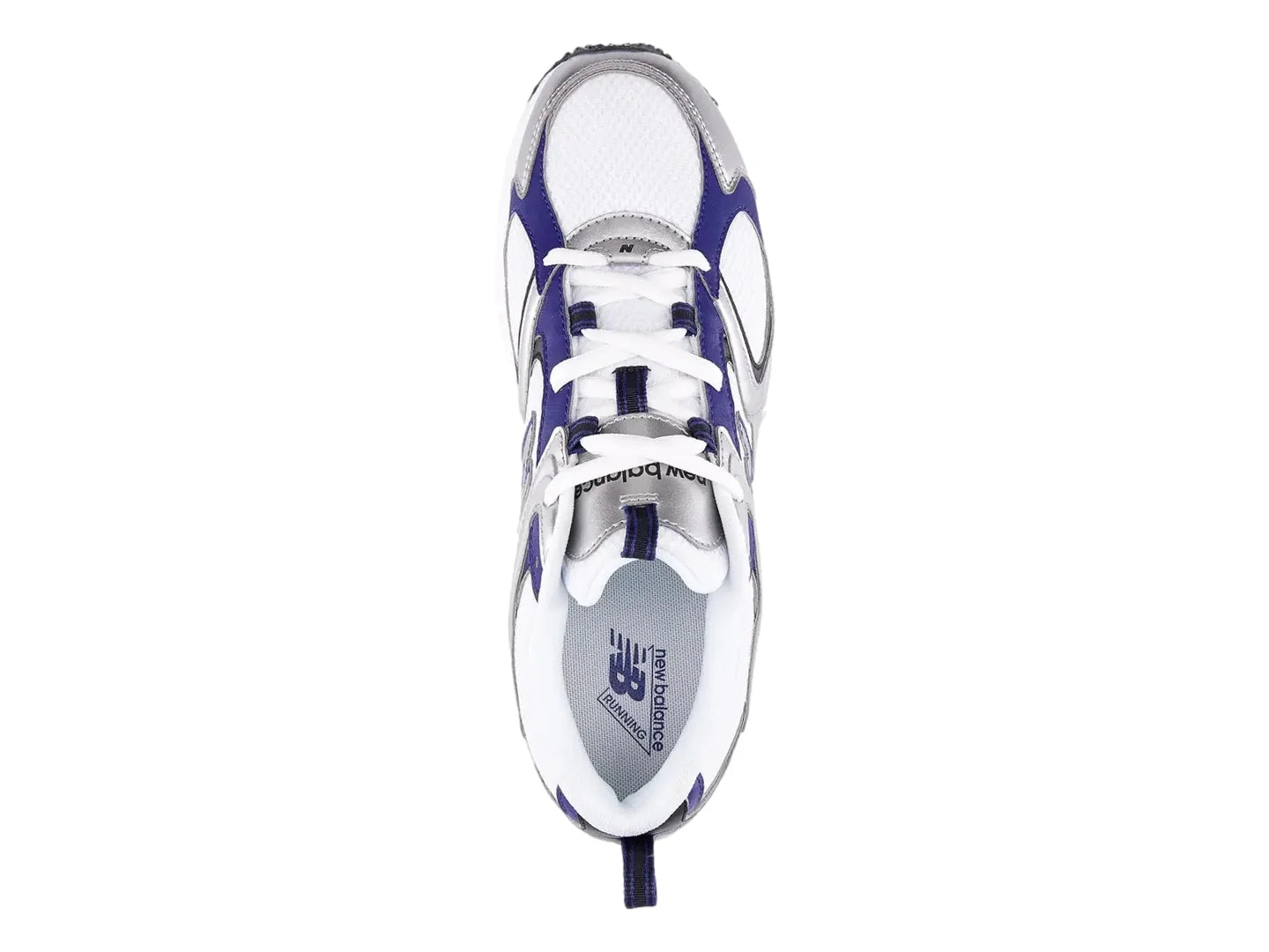 Tenis New Balance 408 Blanco y Azul para Mujer