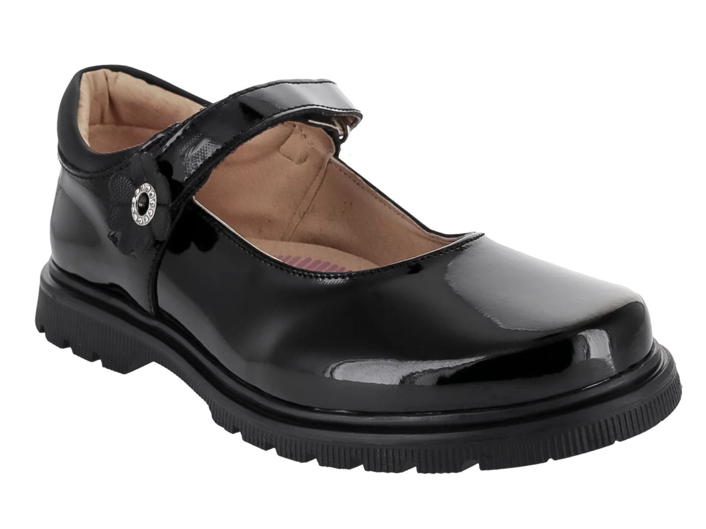 Zapatos YUYIN Negros de Charol para Niña