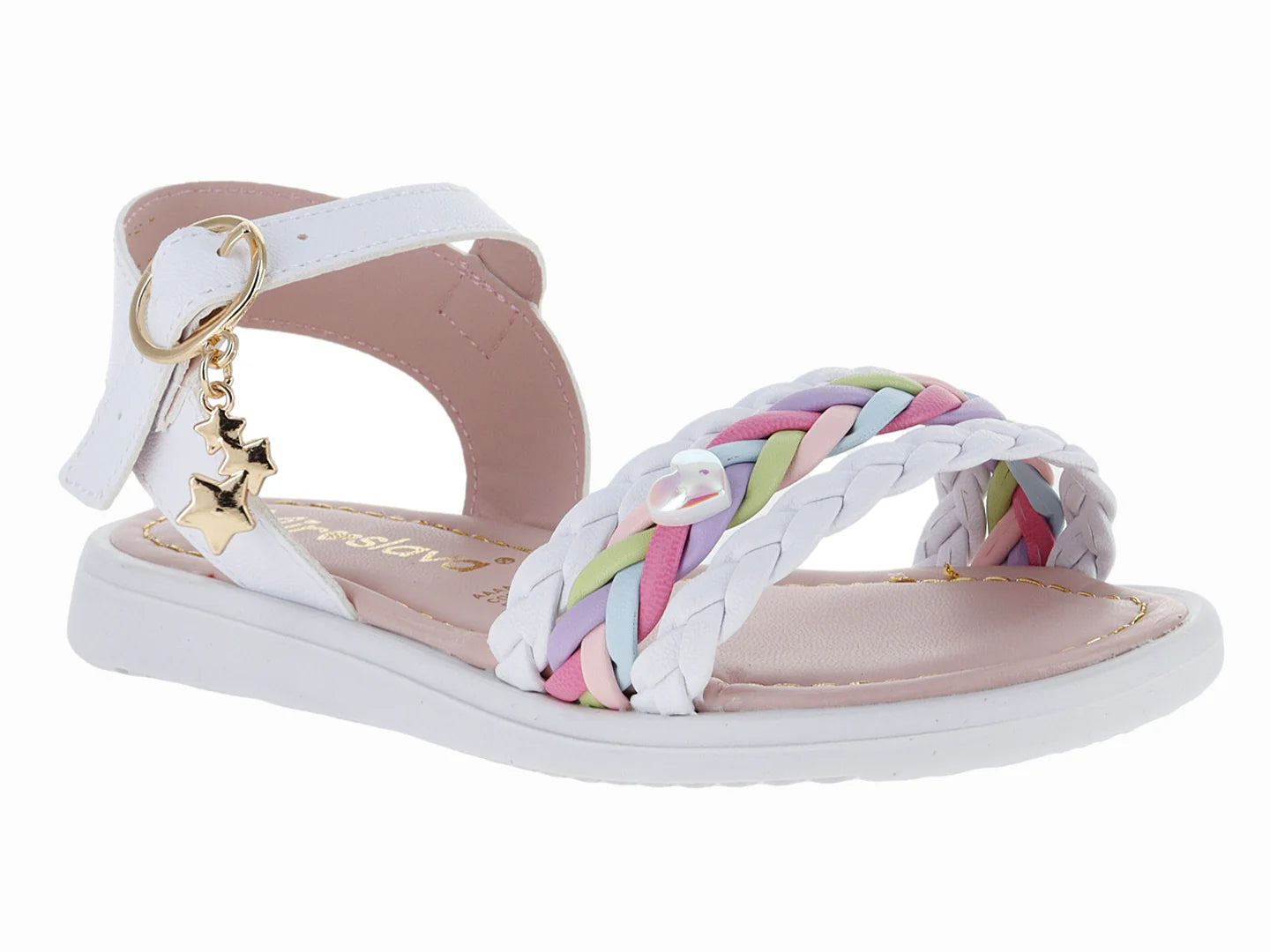 Sandalias Miroslava Blanco para Niña