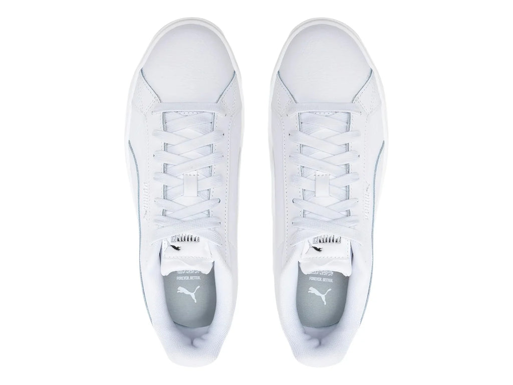 Tenis PUMA Carmen II L Blanco y Plata para Mujer