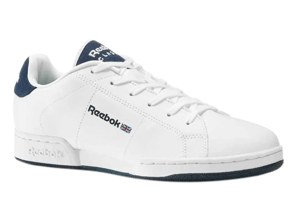 Tenis Reebok NPC II SYN Blanco y Azul para Hombre
